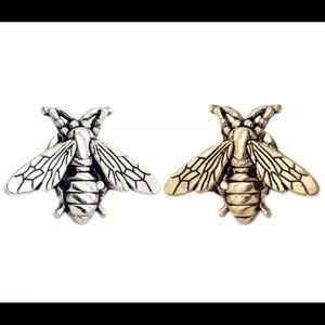 Designer Retro Metal Bee Suit Collar Lapel Pin